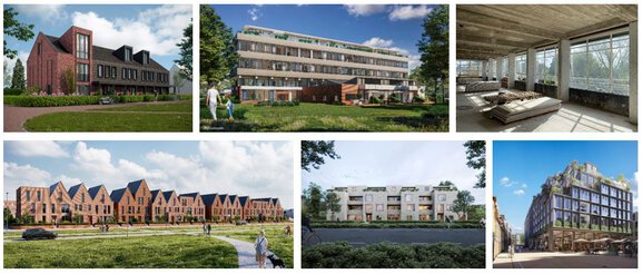 Start verkoop en goed bezocht 'Open huis' 