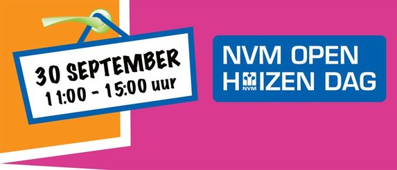 Deelnemers NVM Open Huizendag - zaterdag 30 september!