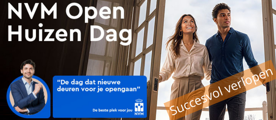 Open Huizen Dag in trek bij verkopers en kijkers!